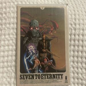 Comic book Seven to Eternity  #1 second printing